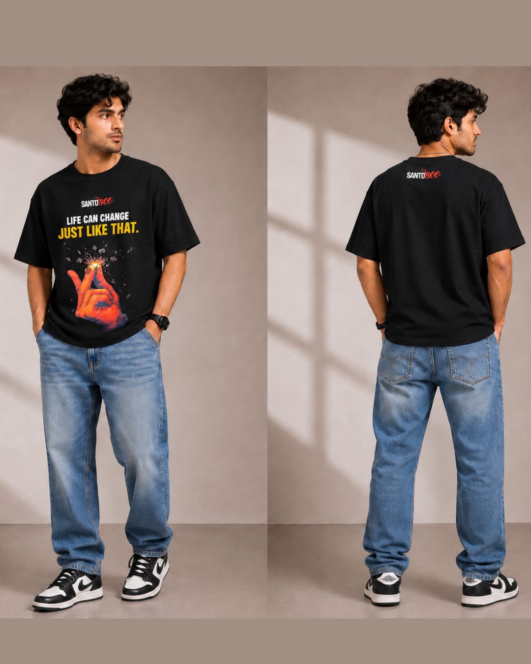 LIFE UNISEX OVERSIZE TEES