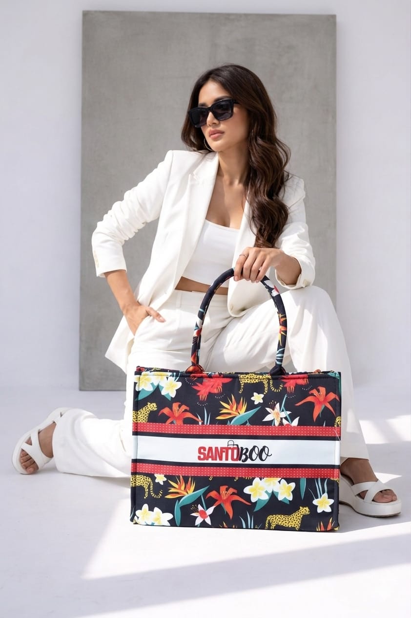 Marvelle flora tote
