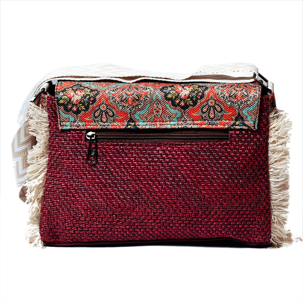 Nayvi jute crossbody