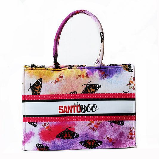 Virelle butterfly tote