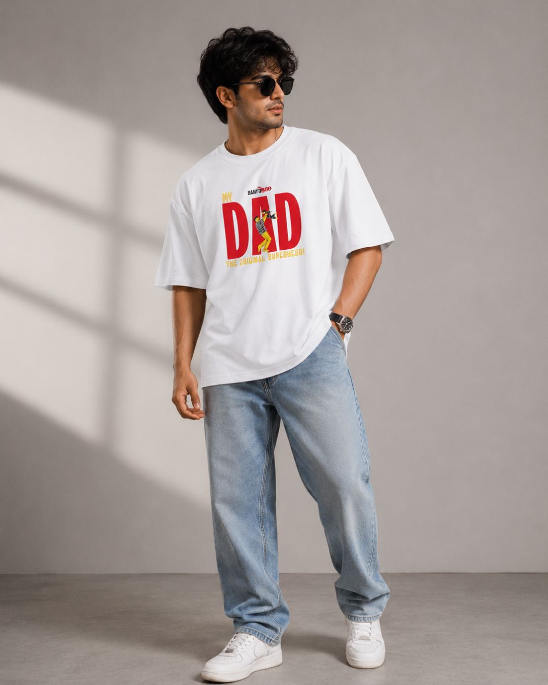 EMROIDERED UNISEX OVERSIZE TEES