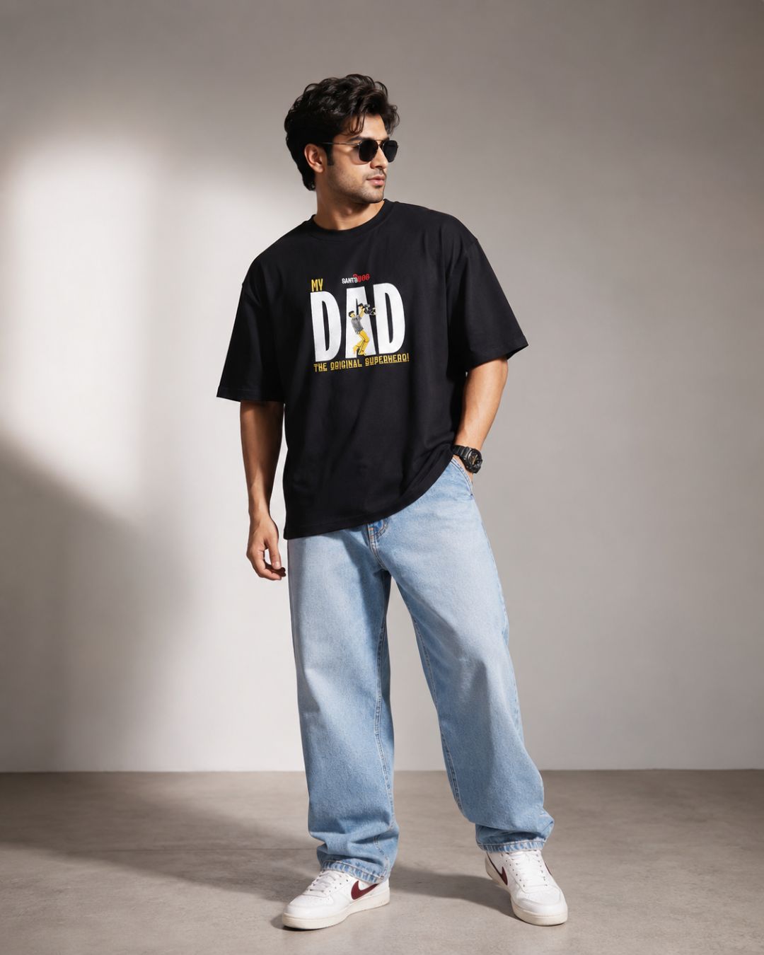 EMROIDERED UNISEX OVERSIZE TEES