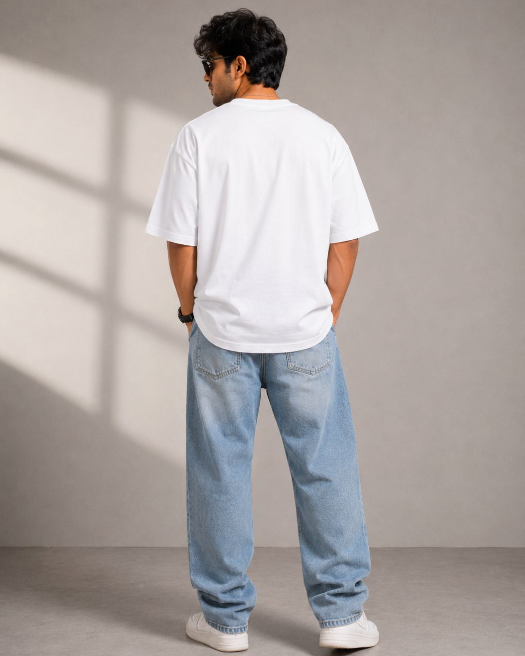 EMROIDERED UNISEX OVERSIZE TEES