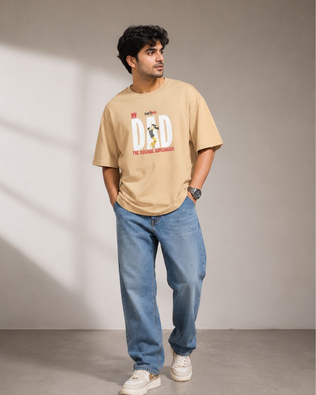 EMROIDERED UNISEX OVERSIZE TEES