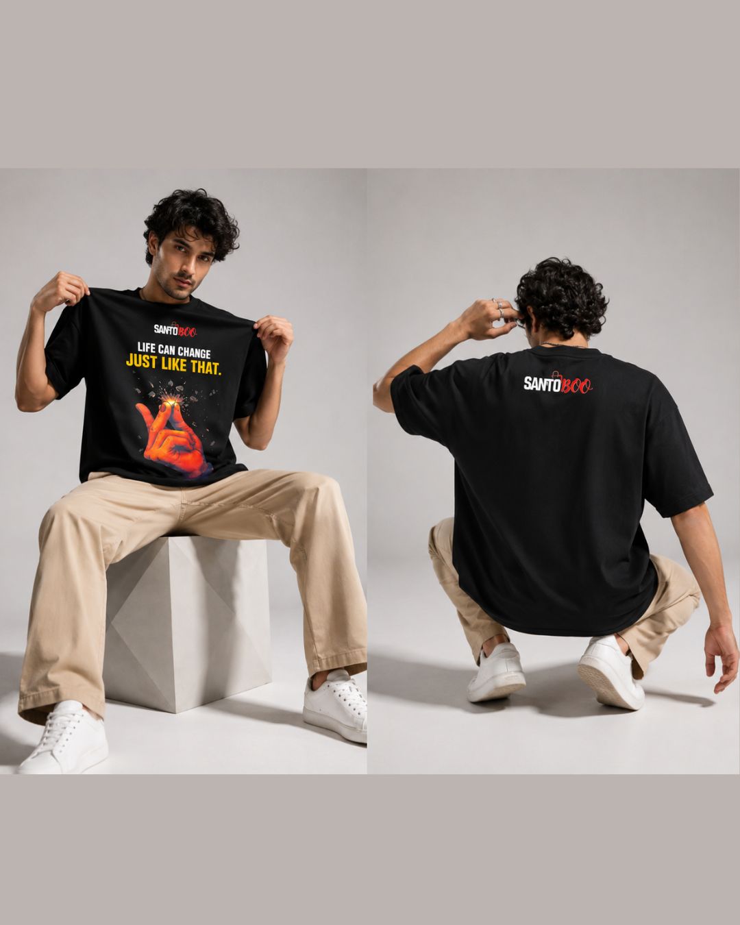 LIFE UNISEX OVERSIZE TEES