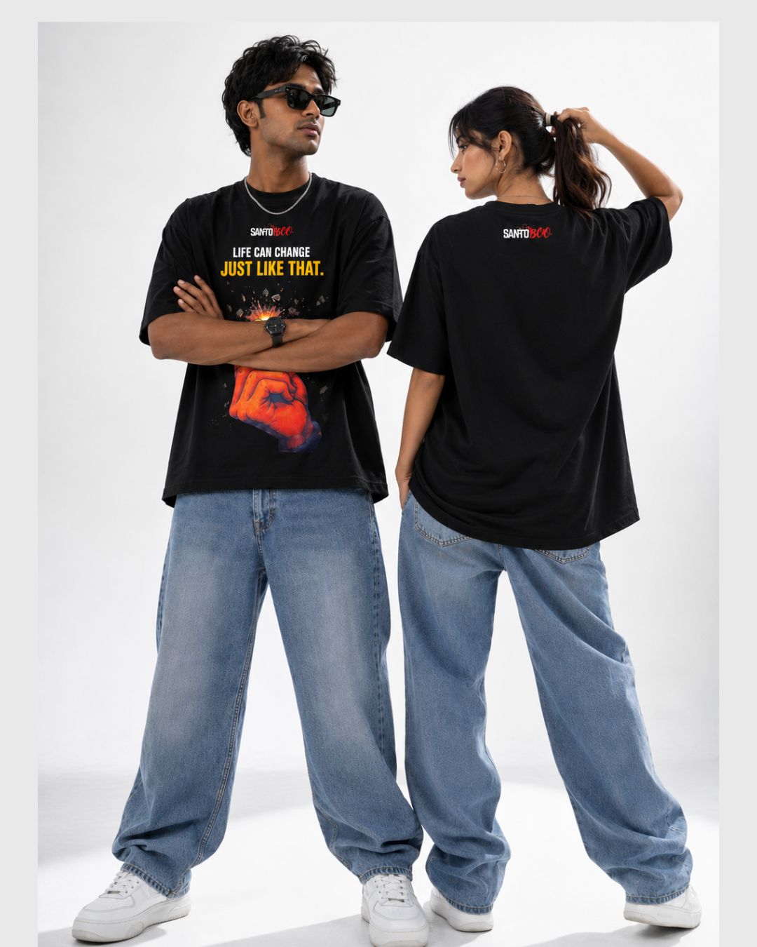 LIFE UNISEX OVERSIZE TEES
