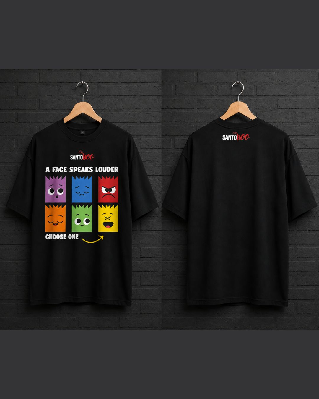 LOUD FACE UNISEX OVERSIZE TEES