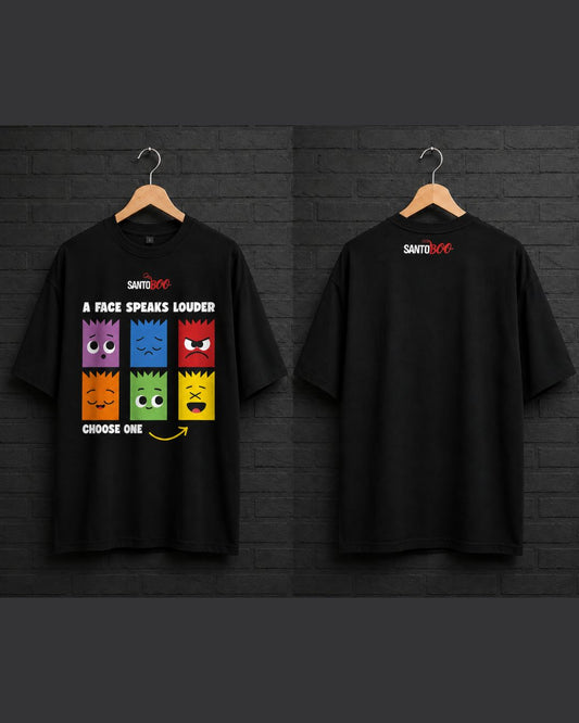 LOUD FACE UNISEX OVERSIZE TEES