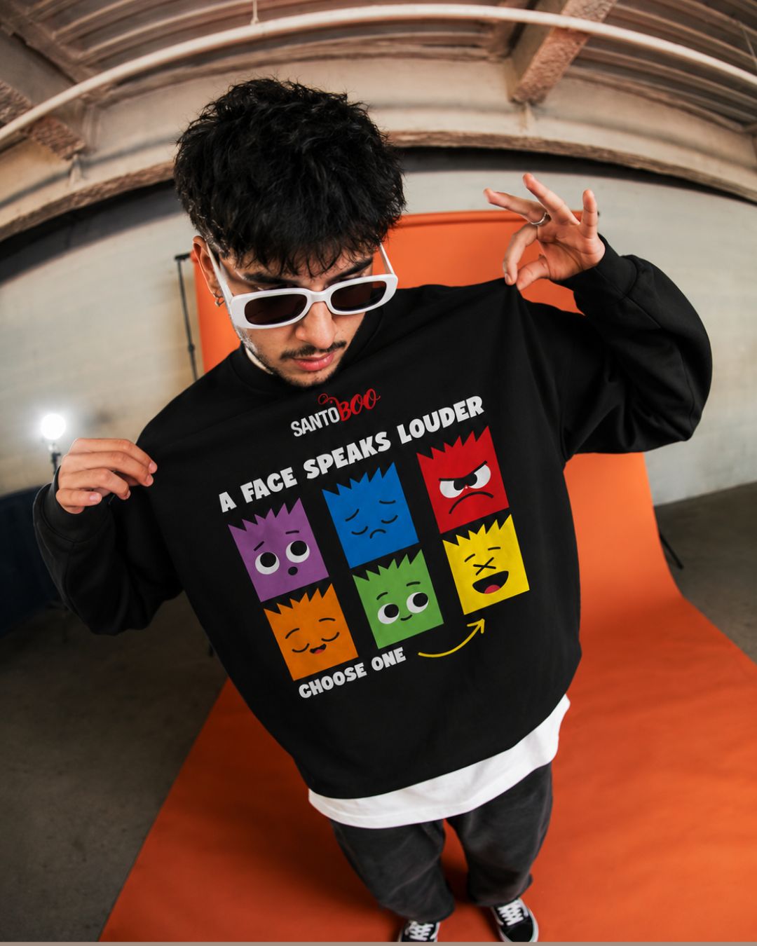 LOUD FACE UNISEX OVERSIZE TEES