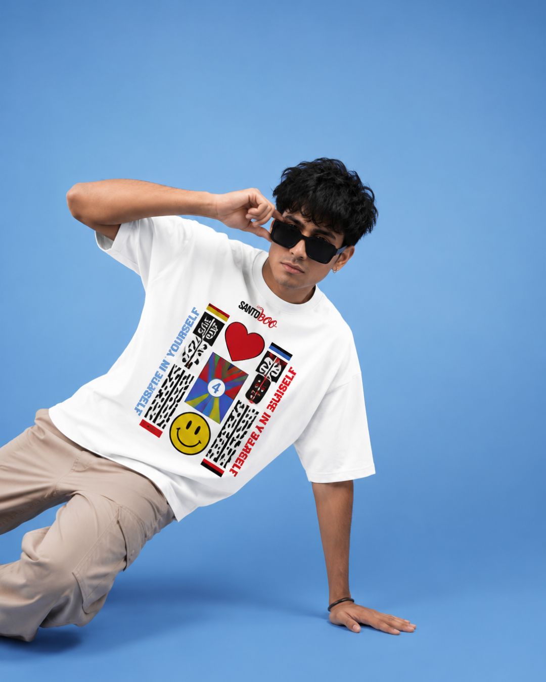 BELIEVE UNISEX OVERSIZE TEES