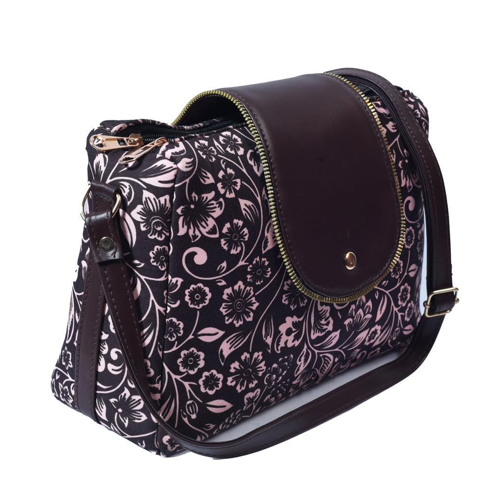 Vyara flora crossbody