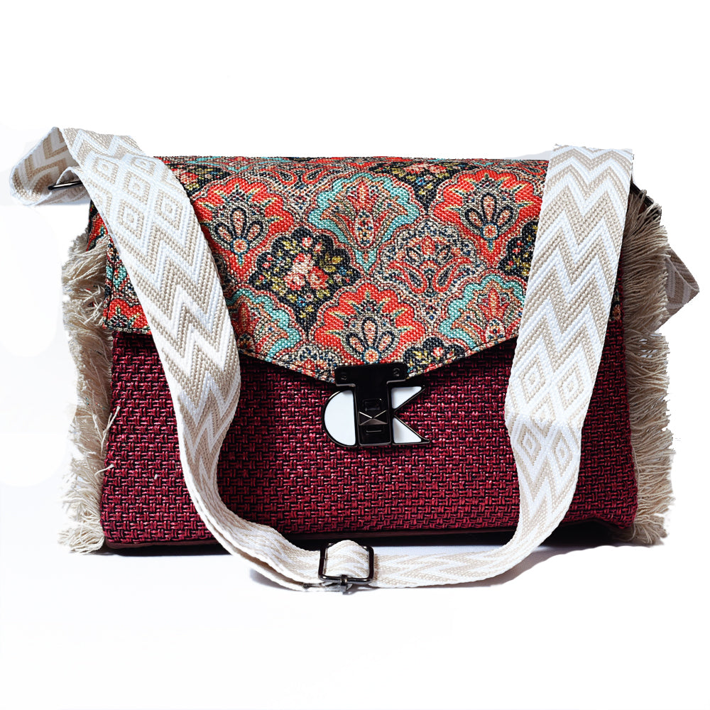 Nayvi jute crossbody